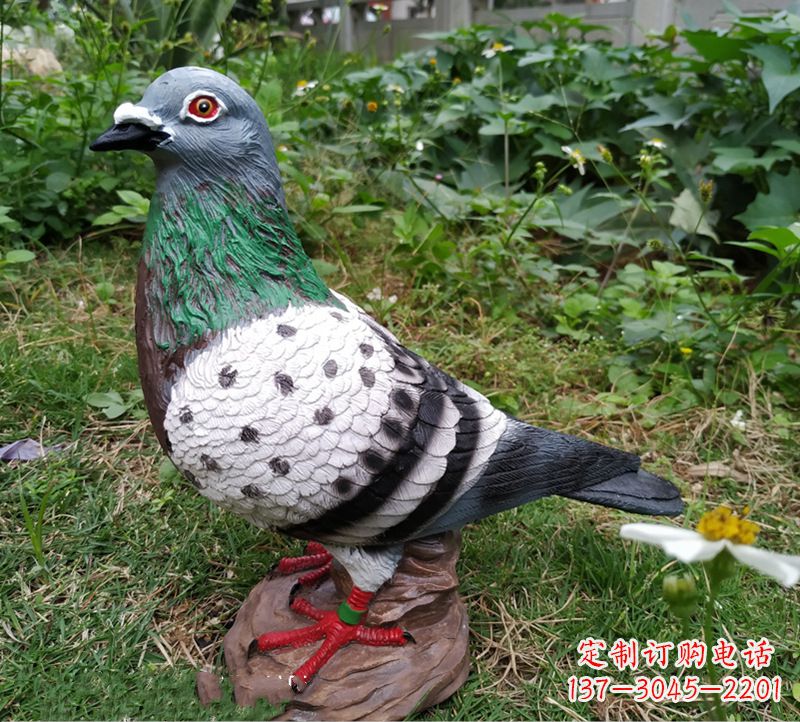 丽水系列雕塑和平鸽