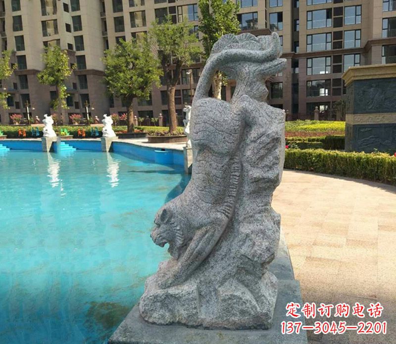 丽水下山老虎石雕