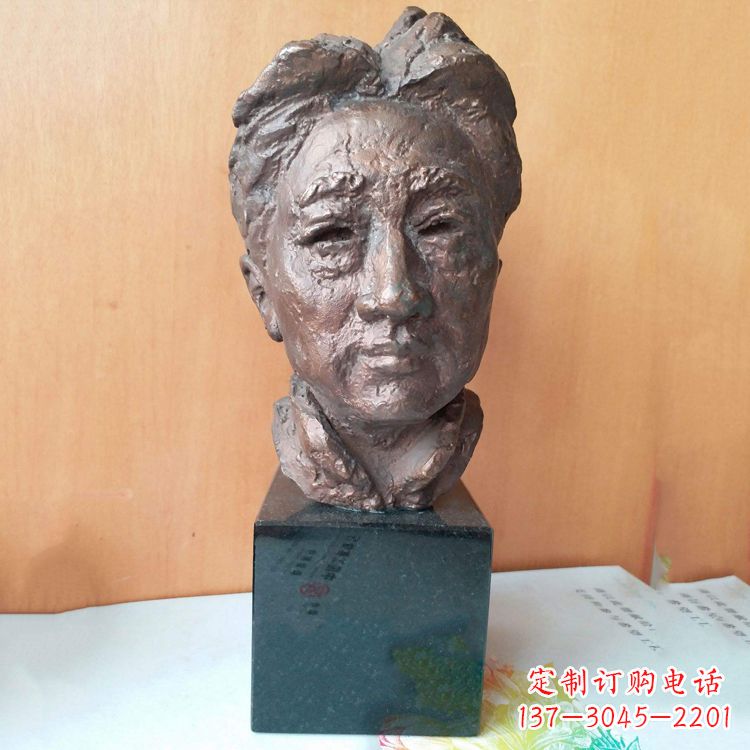 丽水现代画家徐悲鸿先生头像雕塑