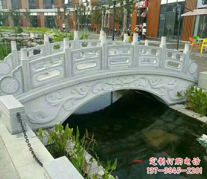 丽水小区景观石桥栏杆