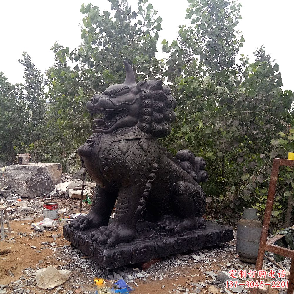 丽水獬豸铸铜雕塑