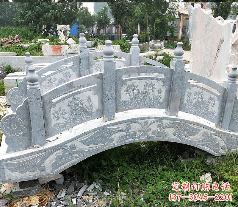 丽水园林仿古石拱桥景观石雕 (3)