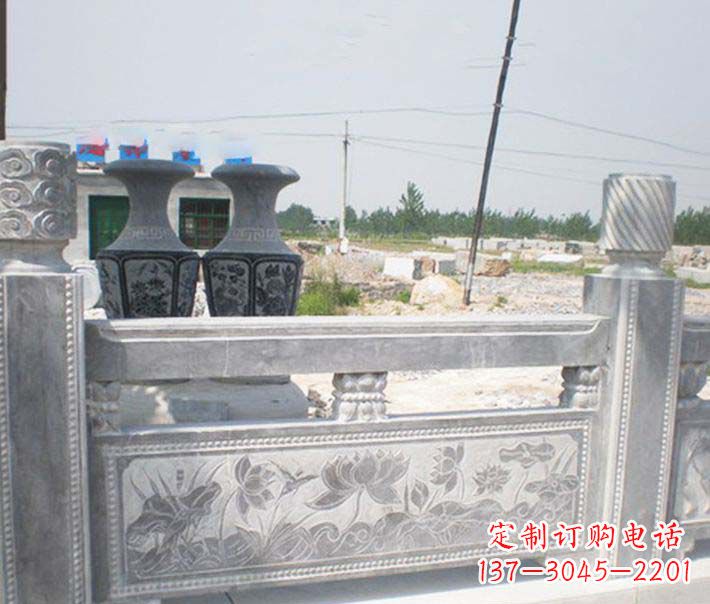 丽水园林仿古石栏板景观石雕 (3)