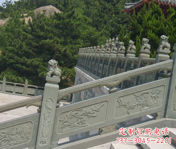 丽水园林仿古石栏板景观石雕 (4)