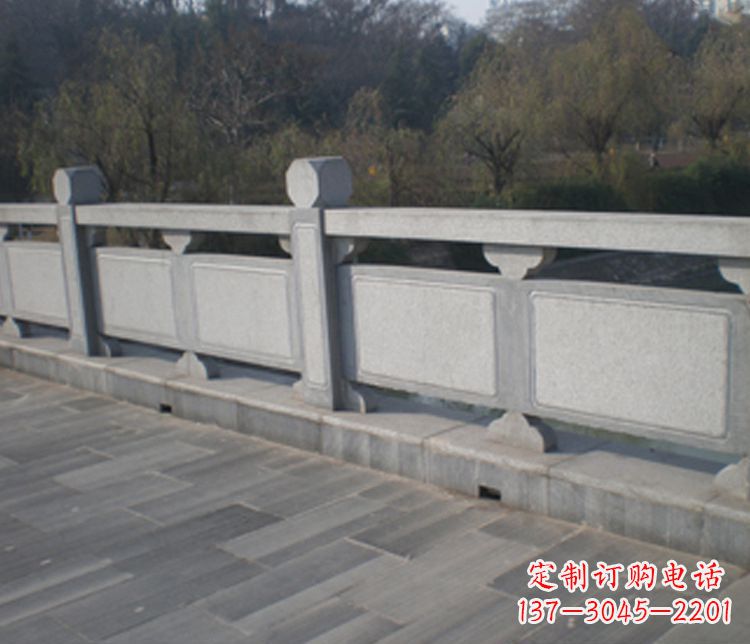 丽水园林仿古石栏板景观石雕 (7)