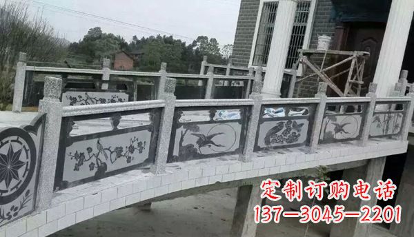 丽水园林仿古石栏板景观石雕 (10)