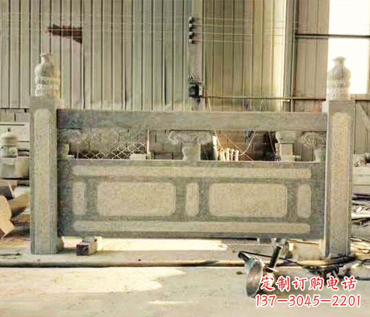 丽水园林仿古石栏板景观石雕
