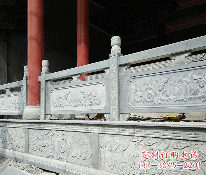 丽水园林仿古石栏板景观石雕_1 (3)