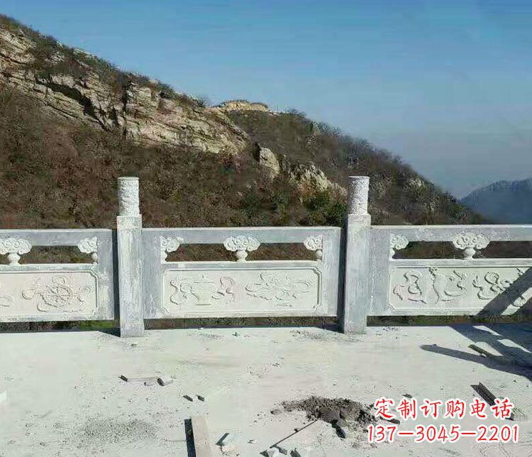 丽水园林仿古石栏板景观石雕_2 (3)