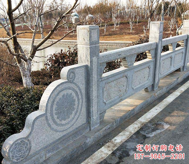 丽水园林仿古石栏板景观石雕_1