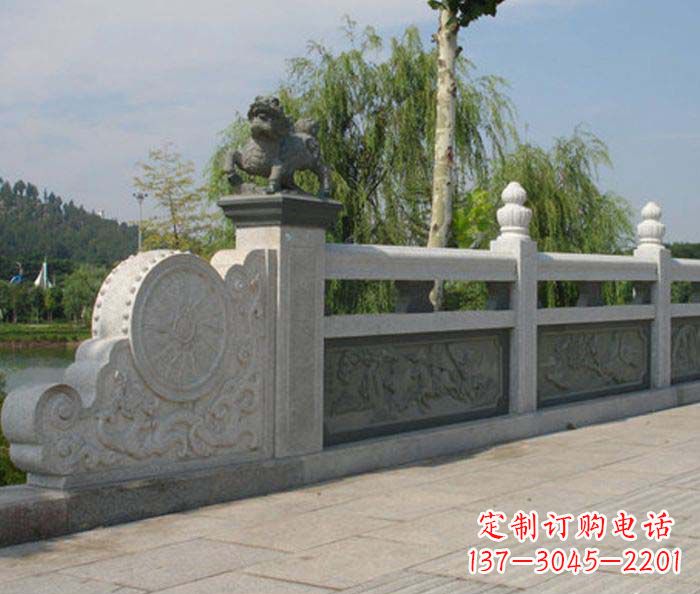 丽水园林景观大理石栏板雕塑