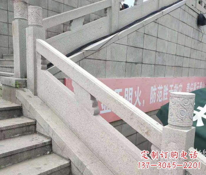 丽水园林景观大理石桥栏板石雕_1 (2)