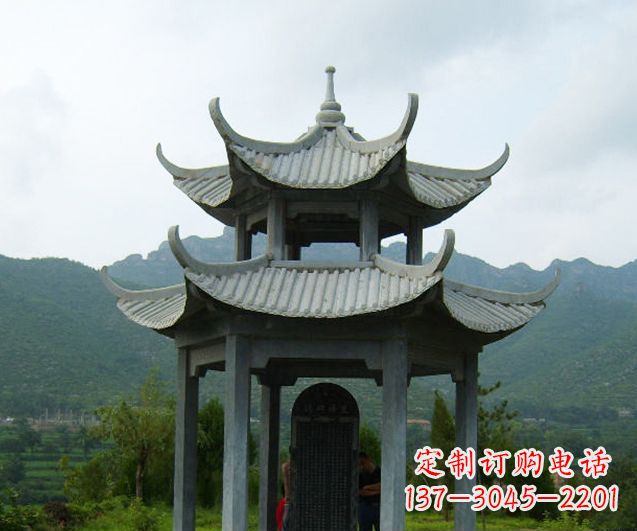 丽水园林景观仿古凉亭石雕