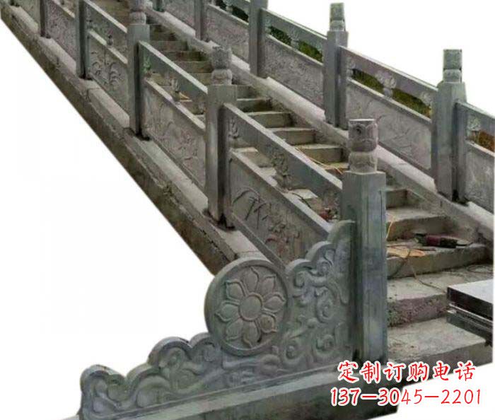 丽水园林景观仿古石雕栏板 (4)