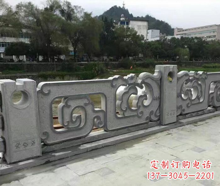 丽水园林景观仿古石雕栏板_1
