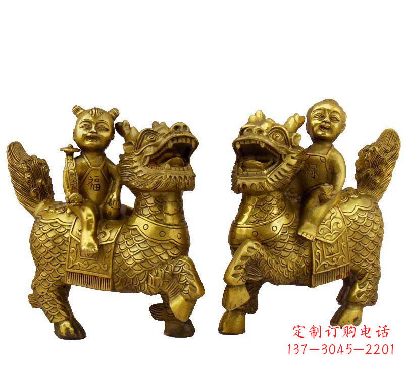 丽水铸铜福禄麒麟