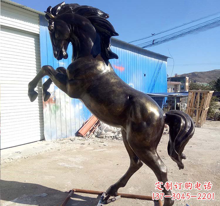 丽水铸铜立马