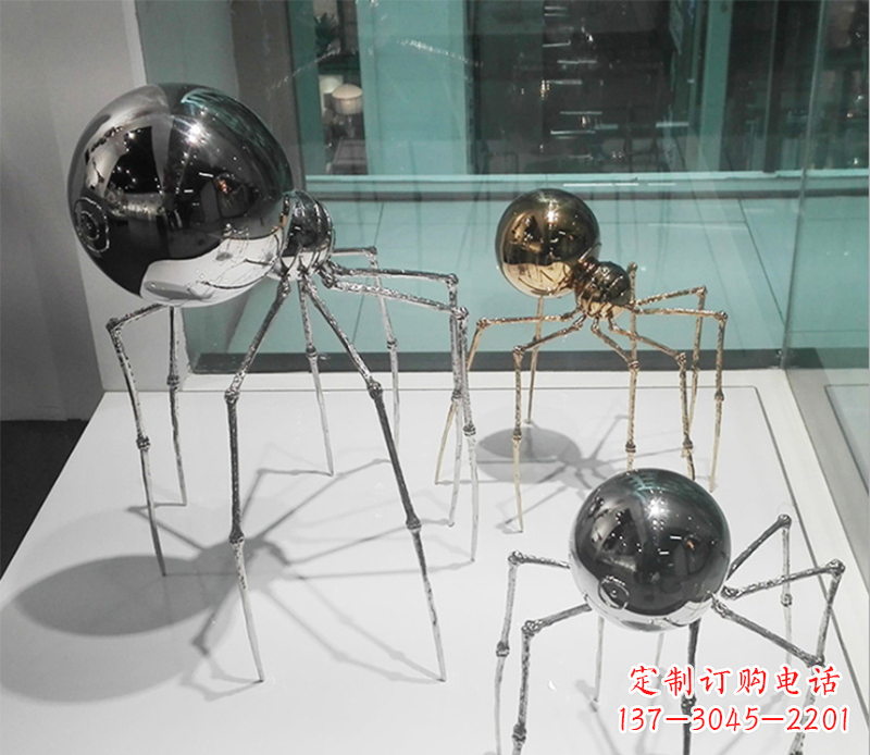 丽水实验室蜘蛛雕塑